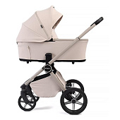 Коляска 2 в 1 Peppy Monaco Plus Cream рама бежевая 01